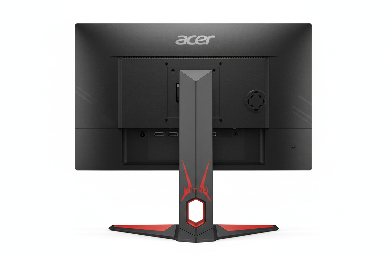 Acer Nitro VG240Y Rear View