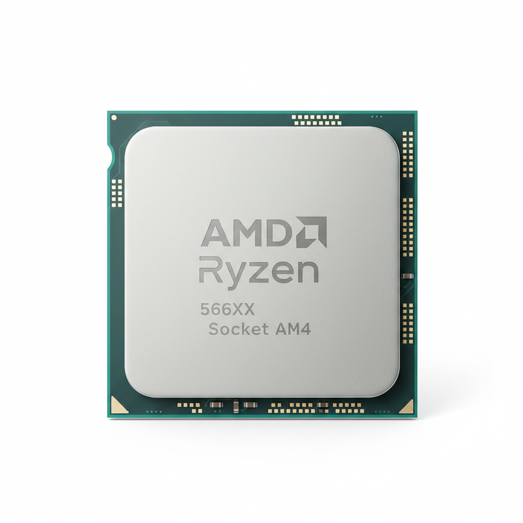 AMD Ryzen 5 5600X Front View
