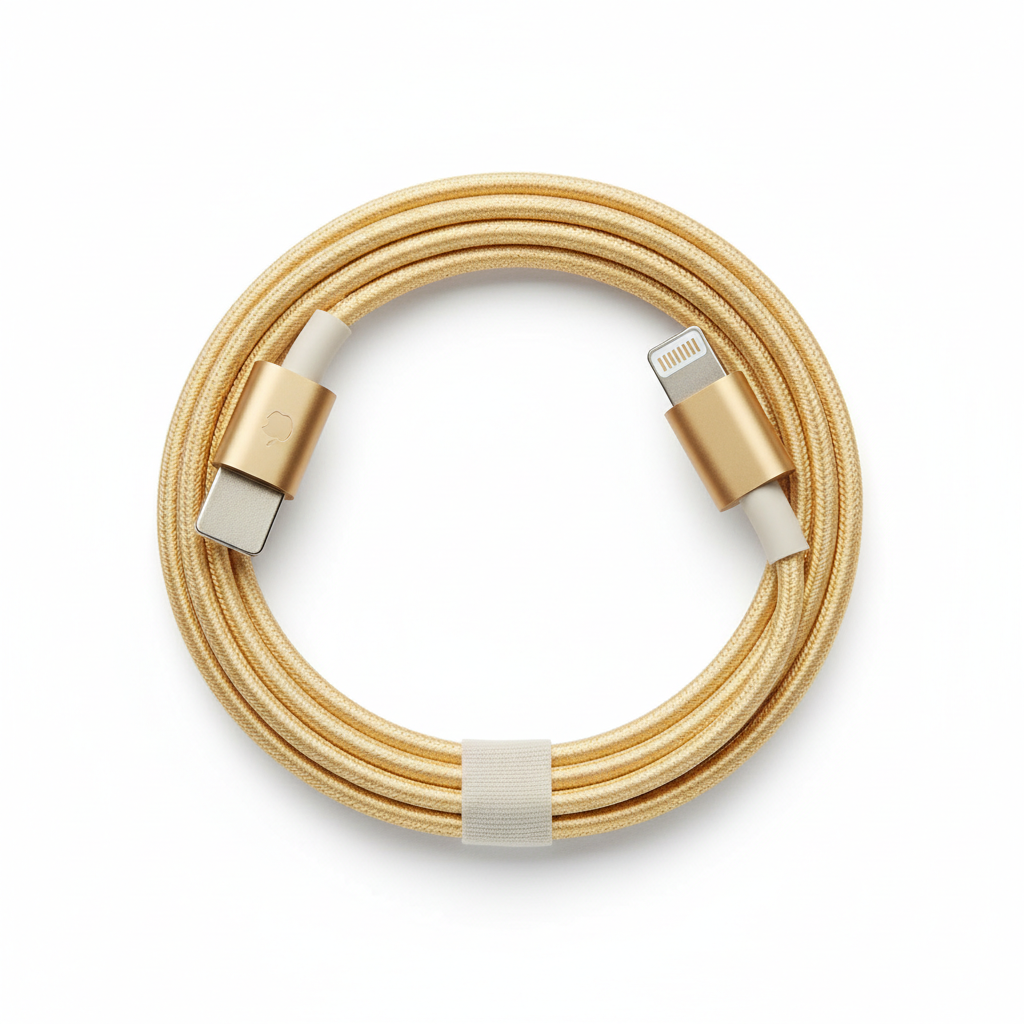 Apple Lightning to USB Cable - Gold