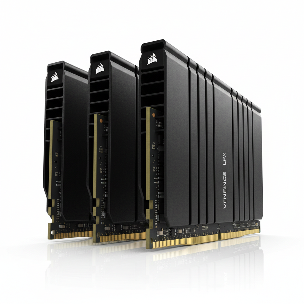 Corsair Vengeance DDR4 Angle View