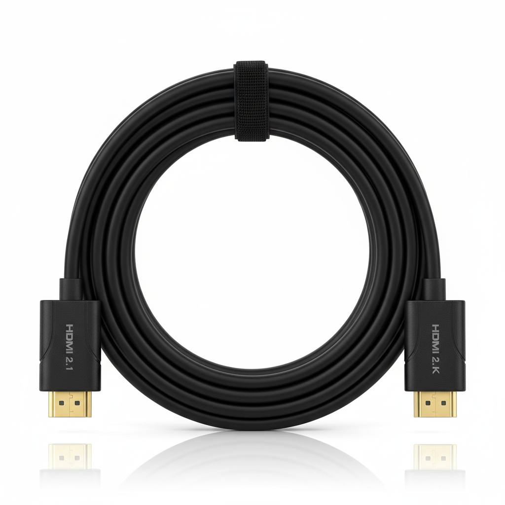 HDMI 2.1 4K Cable - Black