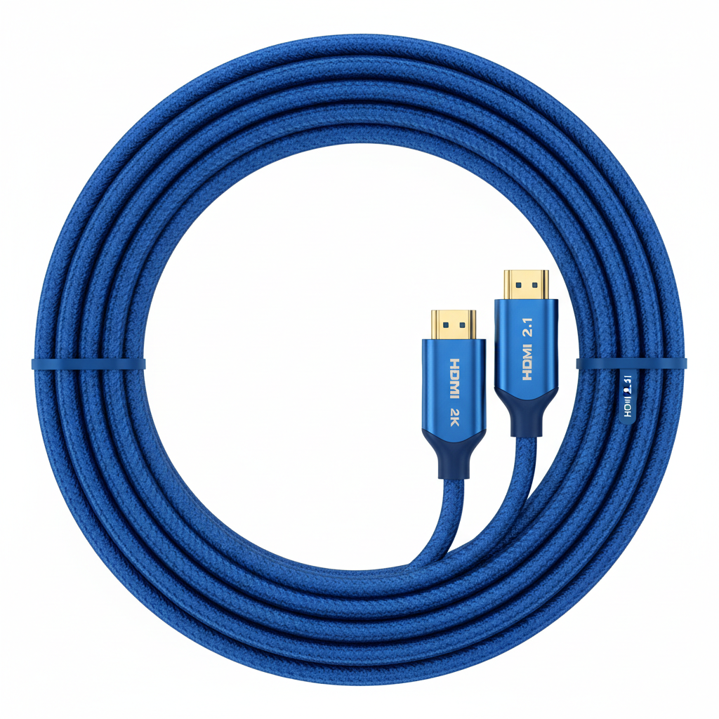 HDMI 2.1 4K Cable - Blue
