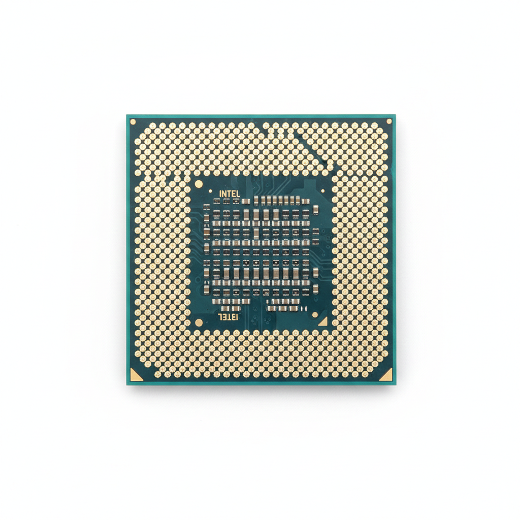 Intel Core i5-12400 Bottom View