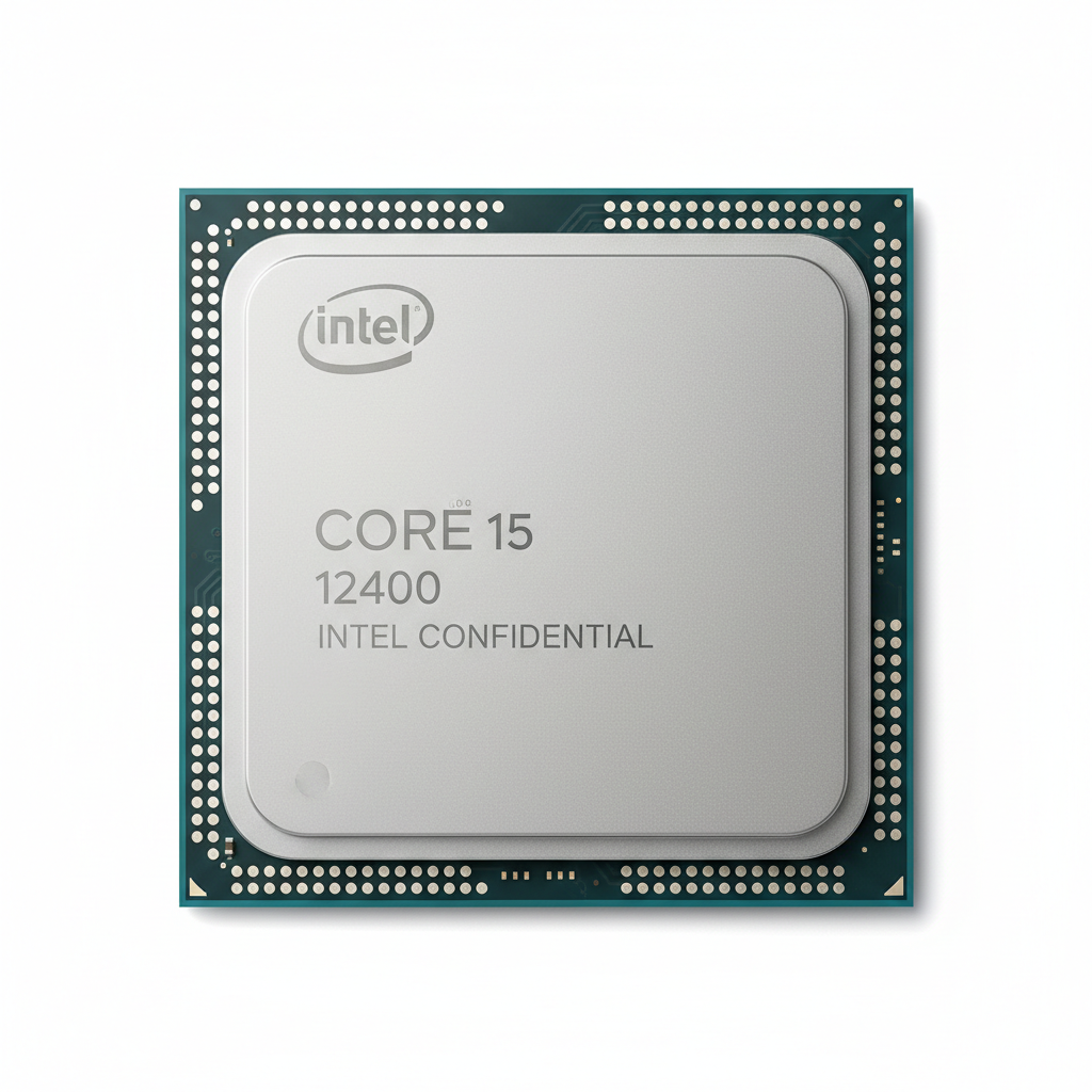 Intel Core i5-12400 Front View